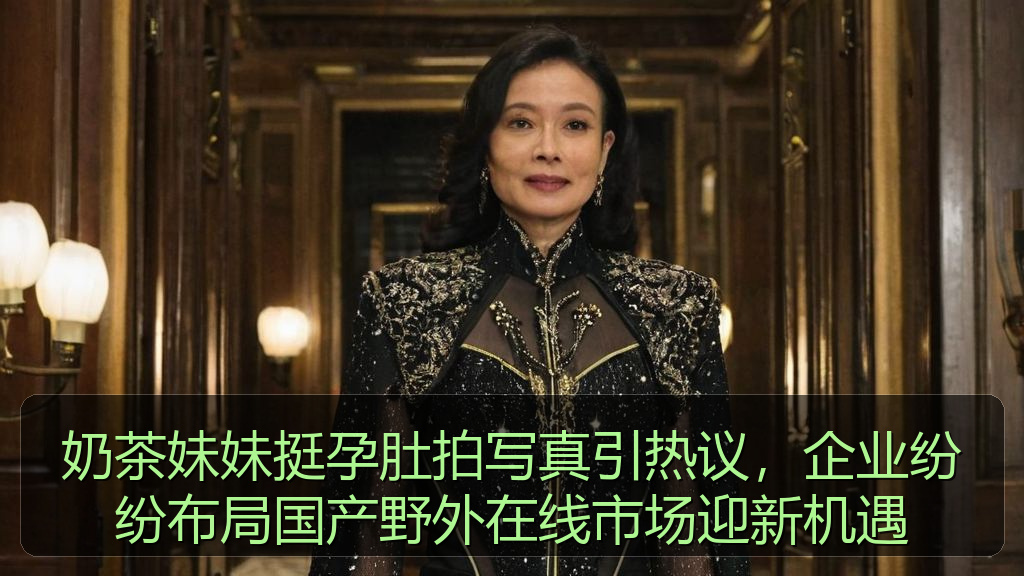 奶茶妹妹挺孕肚拍写真引热议，企业纷纷布局国产野外在线市场迎新机遇