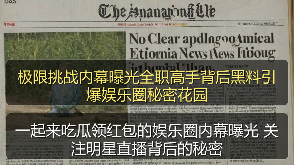 一起来吃瓜领红包的娱乐圈内幕曝光 关注明星直播背后的秘密