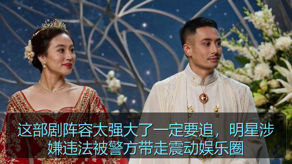 这部剧阵容太强大了一定要追，明星涉嫌违法被警方带走震动娱乐圈