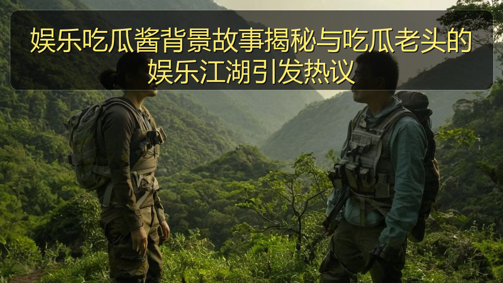 娱乐吃瓜酱背景故事揭秘与吃瓜老头的娱乐江湖引发热议