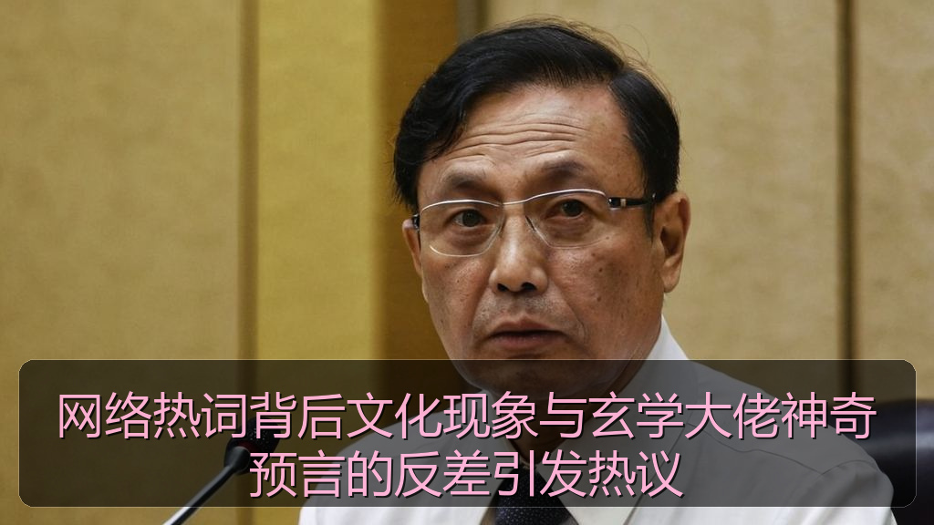 网络热词背后文化现象与玄学大佬神奇预言的反差引发热议