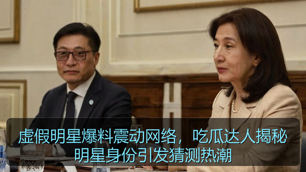 虚假明星爆料震动网络，吃瓜达人揭秘明星身份引发猜测热潮