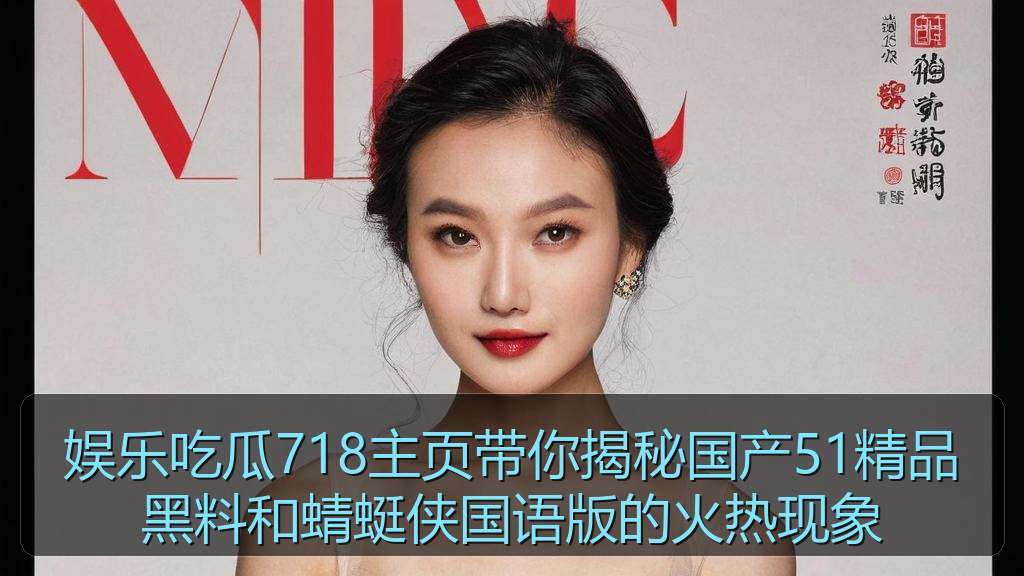 娱乐吃瓜718主页带你揭秘国产51精品黑料和蜻蜓侠国语版的火热现象
